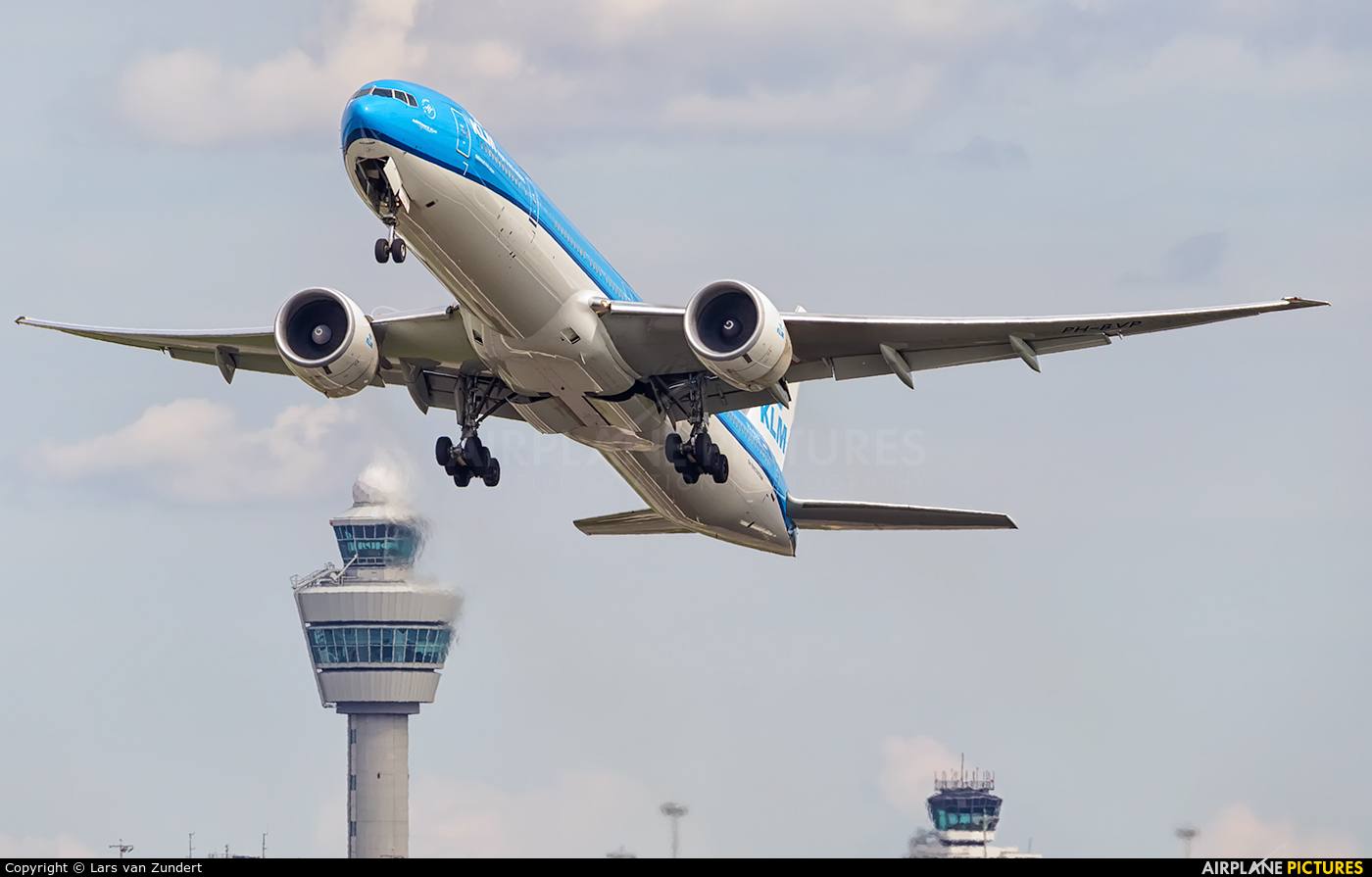 KLM PH-BVP aircraft at Amsterdam - Schiphol