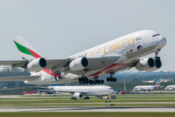 A6-EER - Emirates Airlines Airbus A380