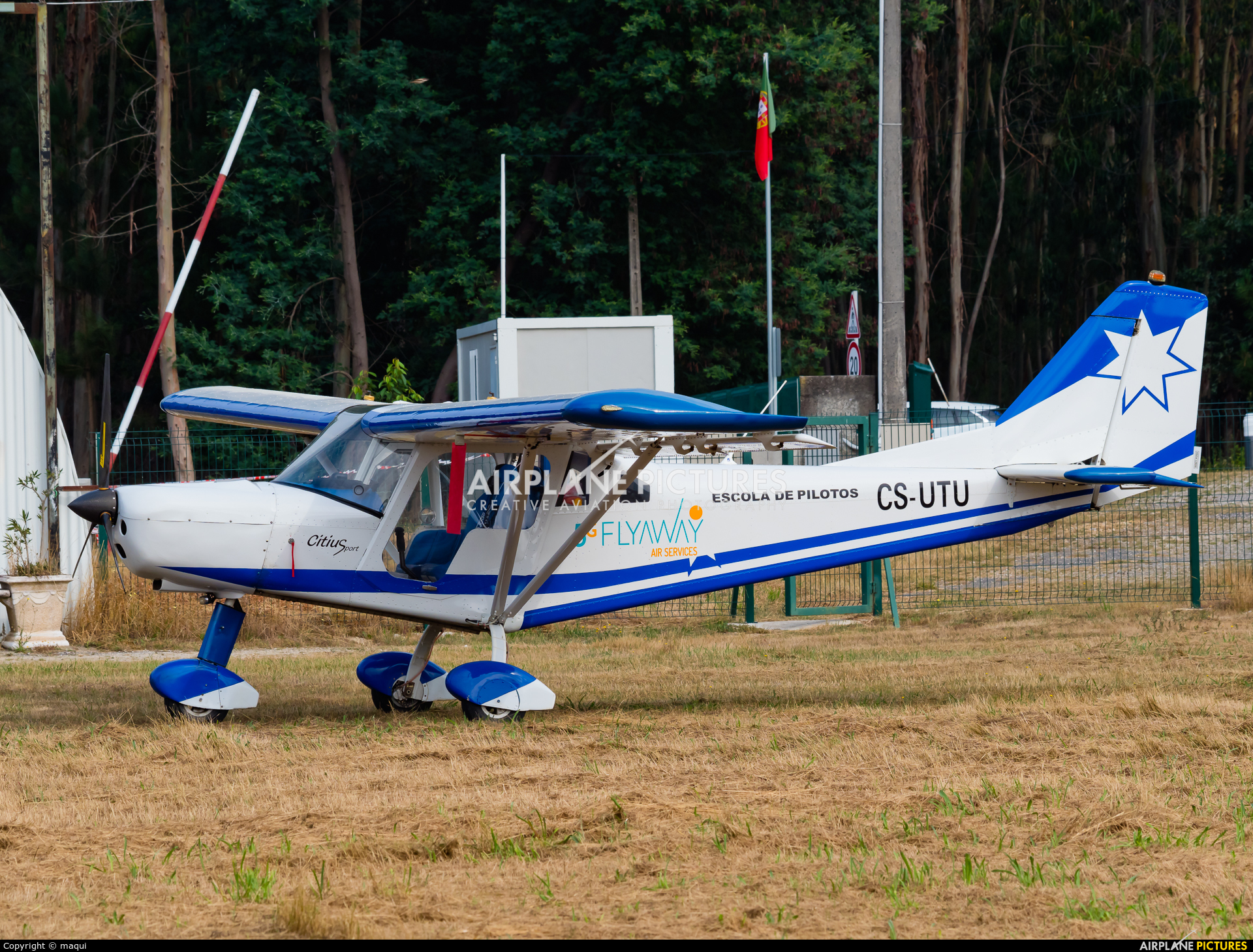 Private CS-UTU aircraft at Aerodrome Cerval