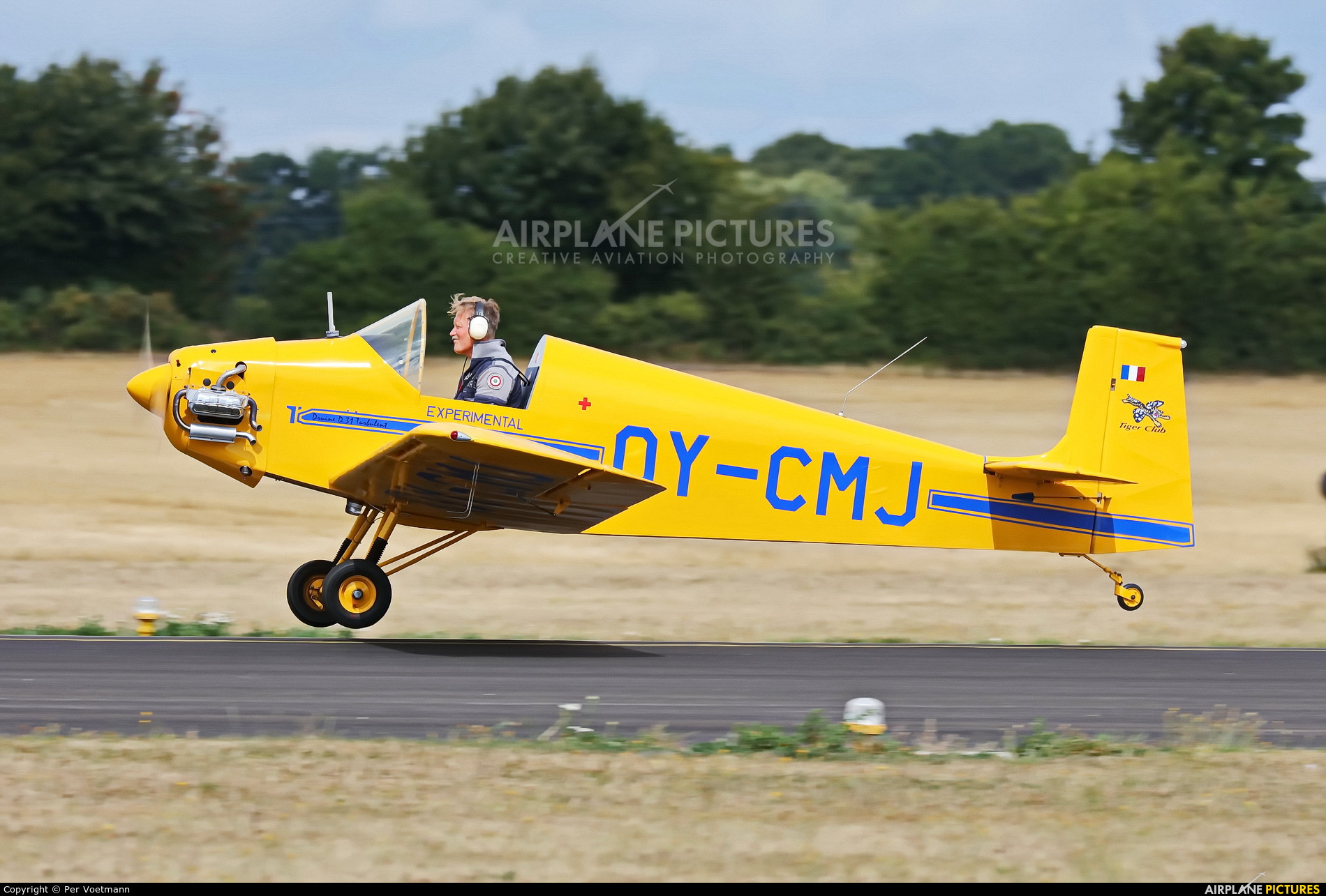 Private OY-CMJ aircraft at Lolland-Falster Airport