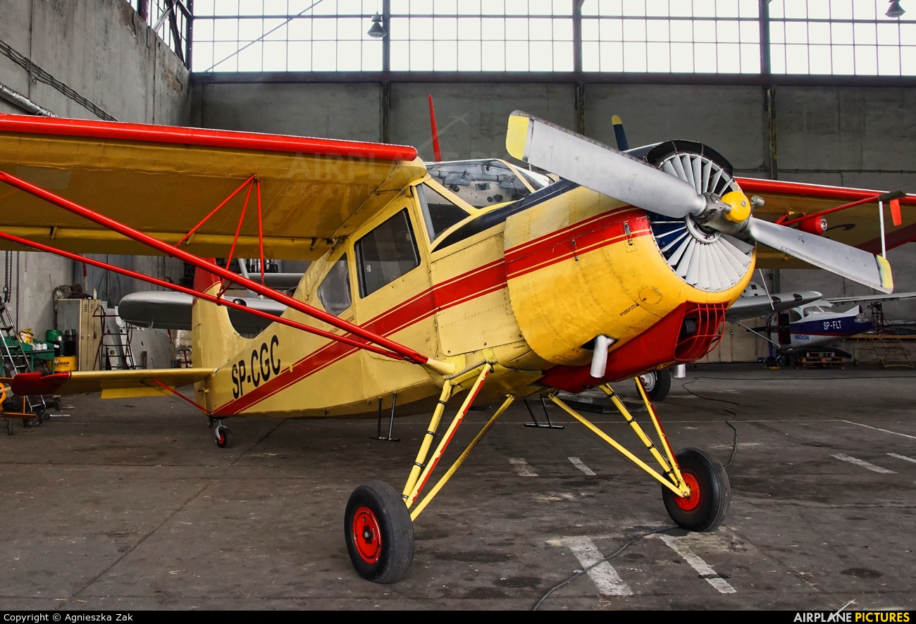 Aeroklub Gliwicki SP-CGC aircraft at Gliwice