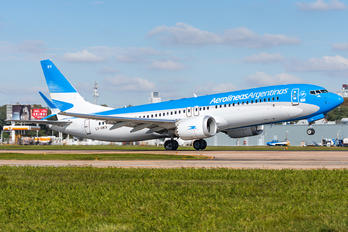 LV-HKV - Aerolineas Argentinas Boeing 737-8 MAX