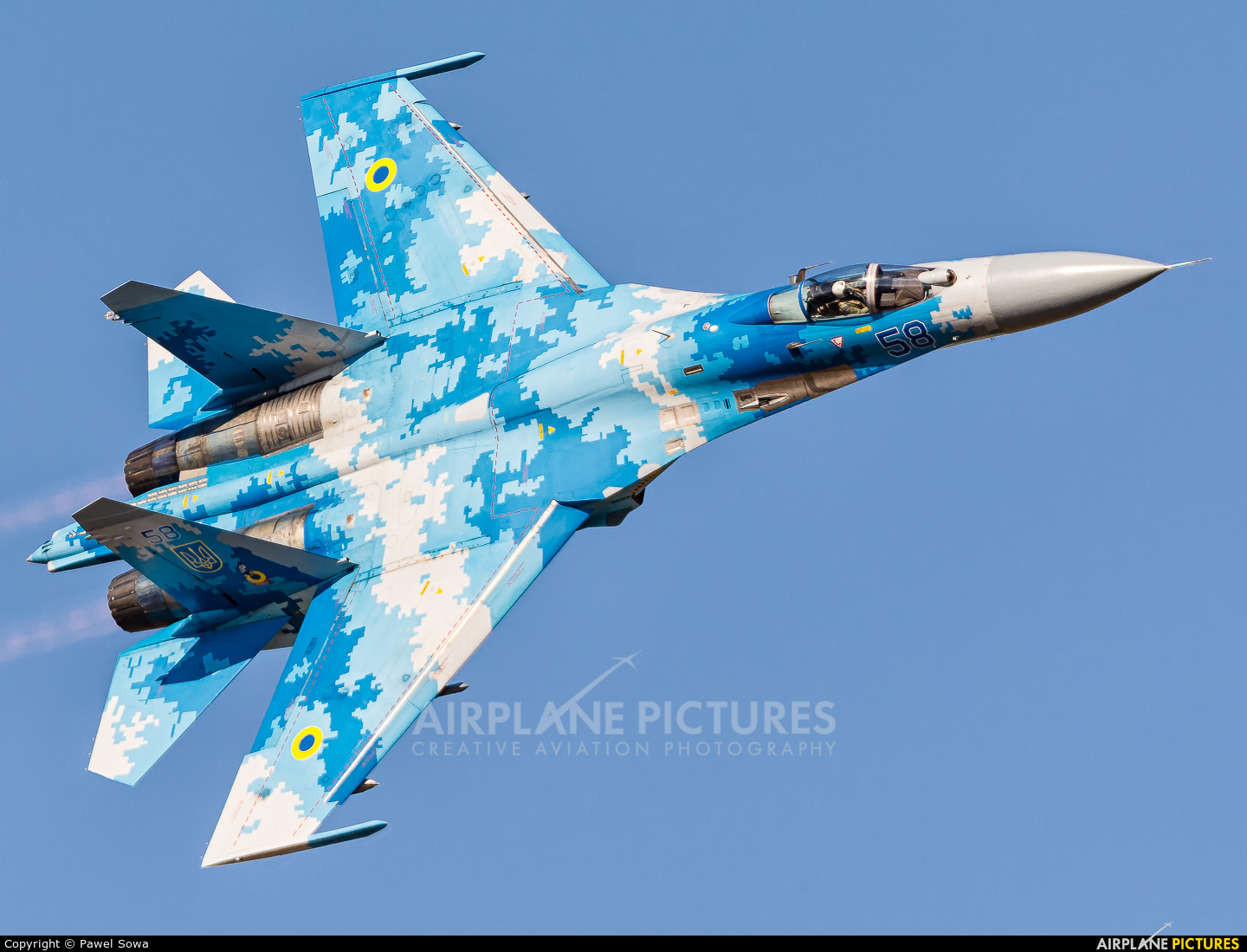 Ukraine - Air Force 58 aircraft at Fairford