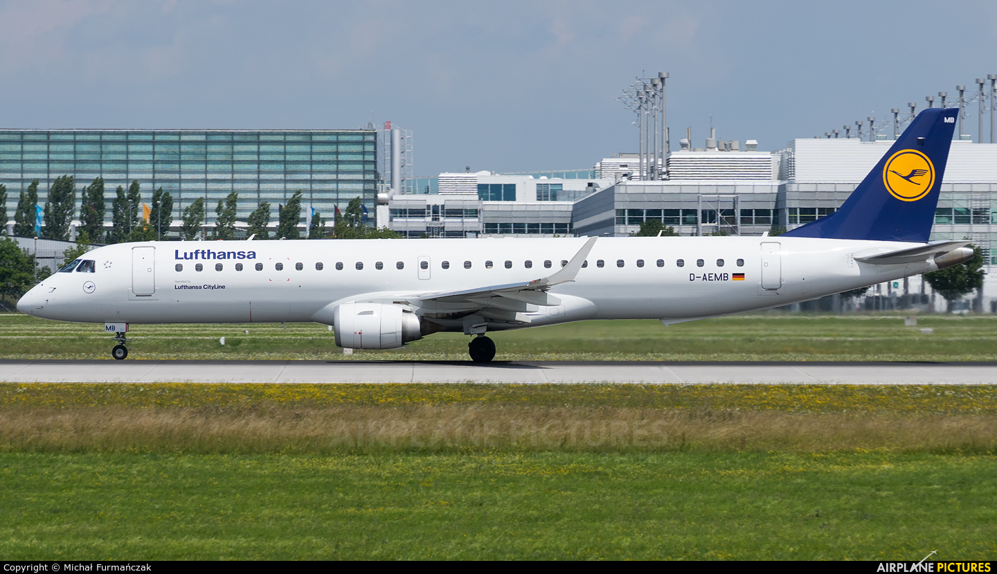Lufthansa Regional - CityLine D-AEMB aircraft at Istanbul - Ataturk