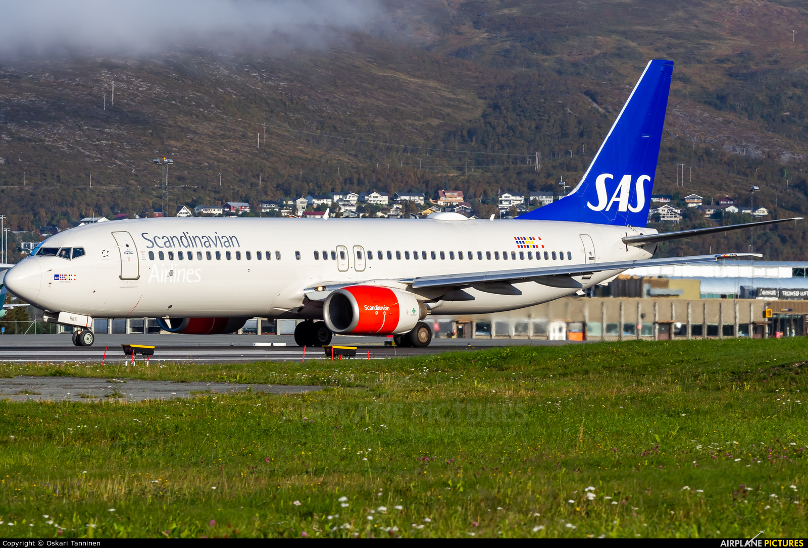 SAS - Scandinavian Airlines LN-RRS aircraft at Tromsø