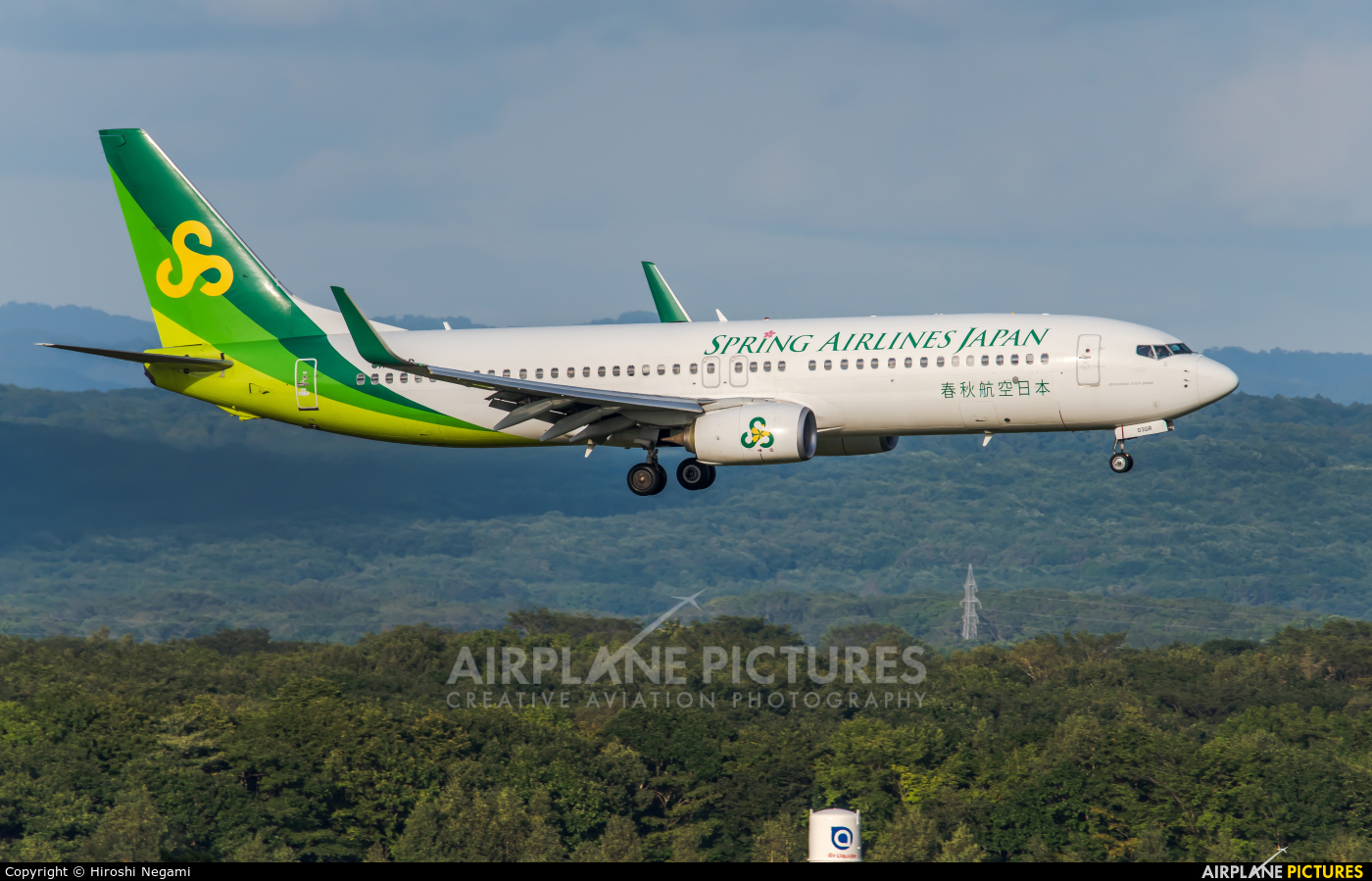 Spring Airlines Japan JA03GR aircraft at New Chitose