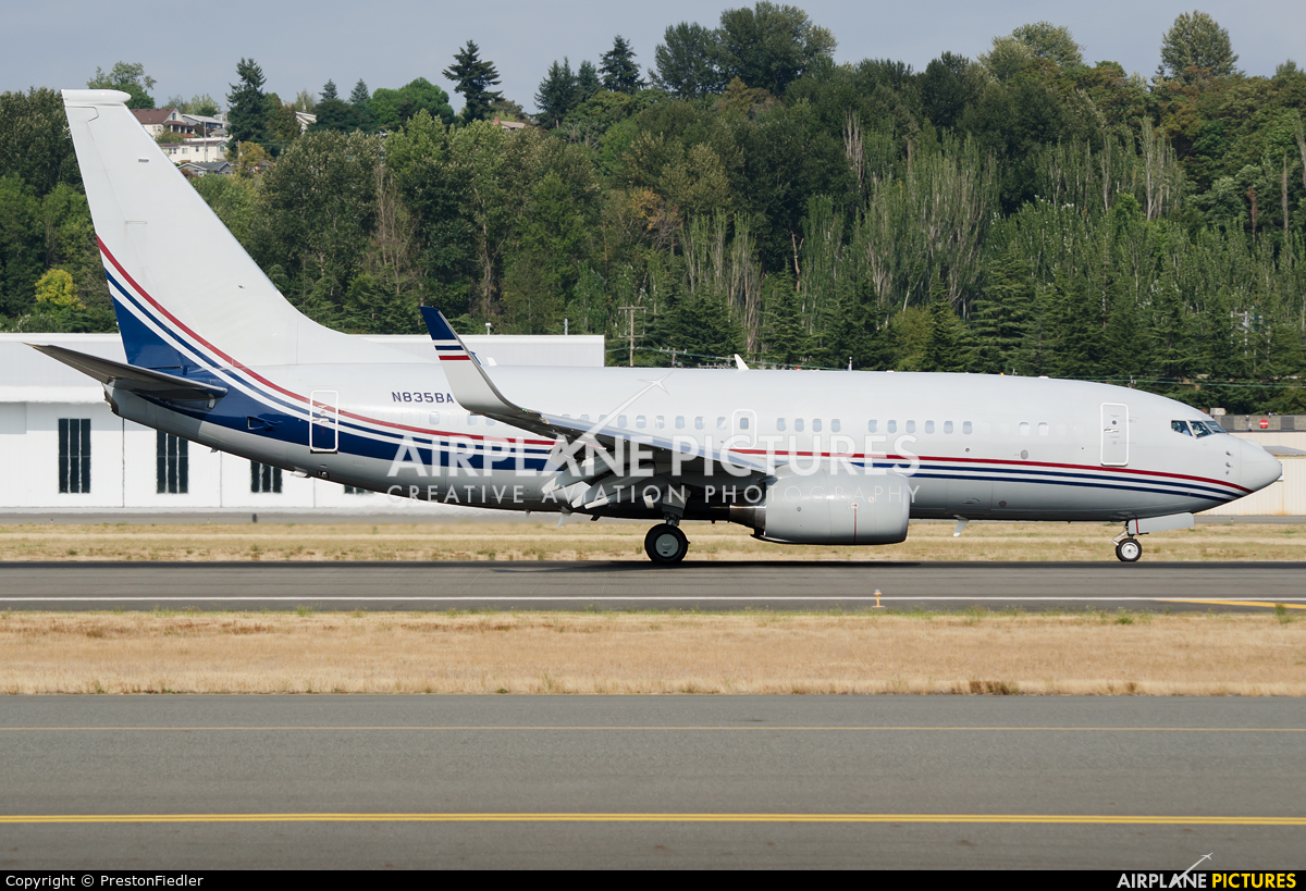 Boeing Company N835BA aircraft at Seattle - Boeing Field / King County Intl