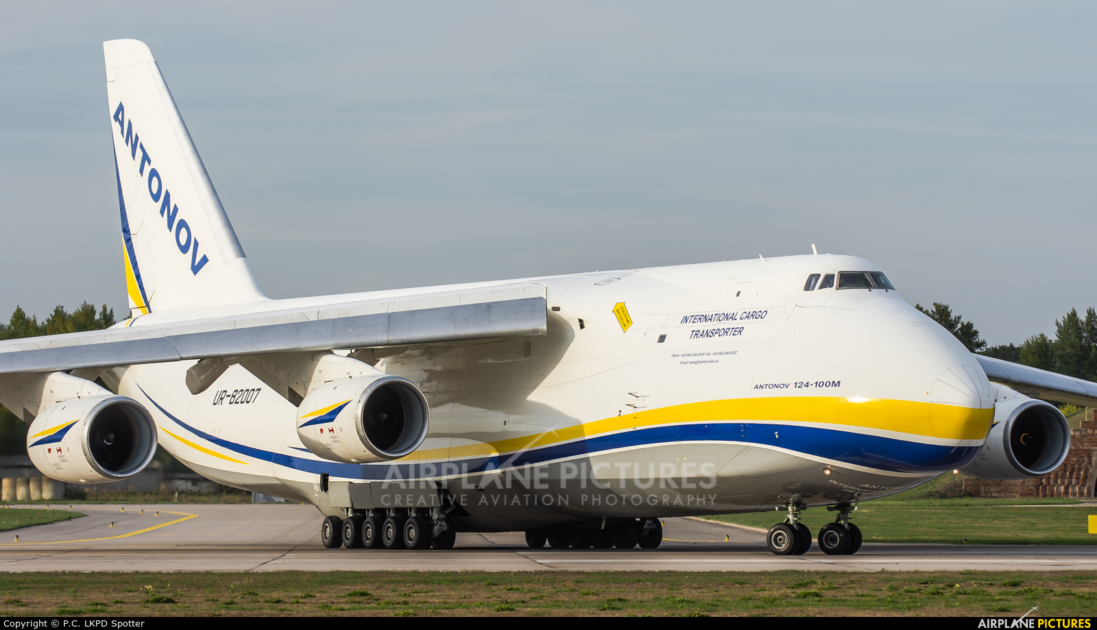 Antonov Airlines /  Design Bureau UR-82007 aircraft at Pardubice