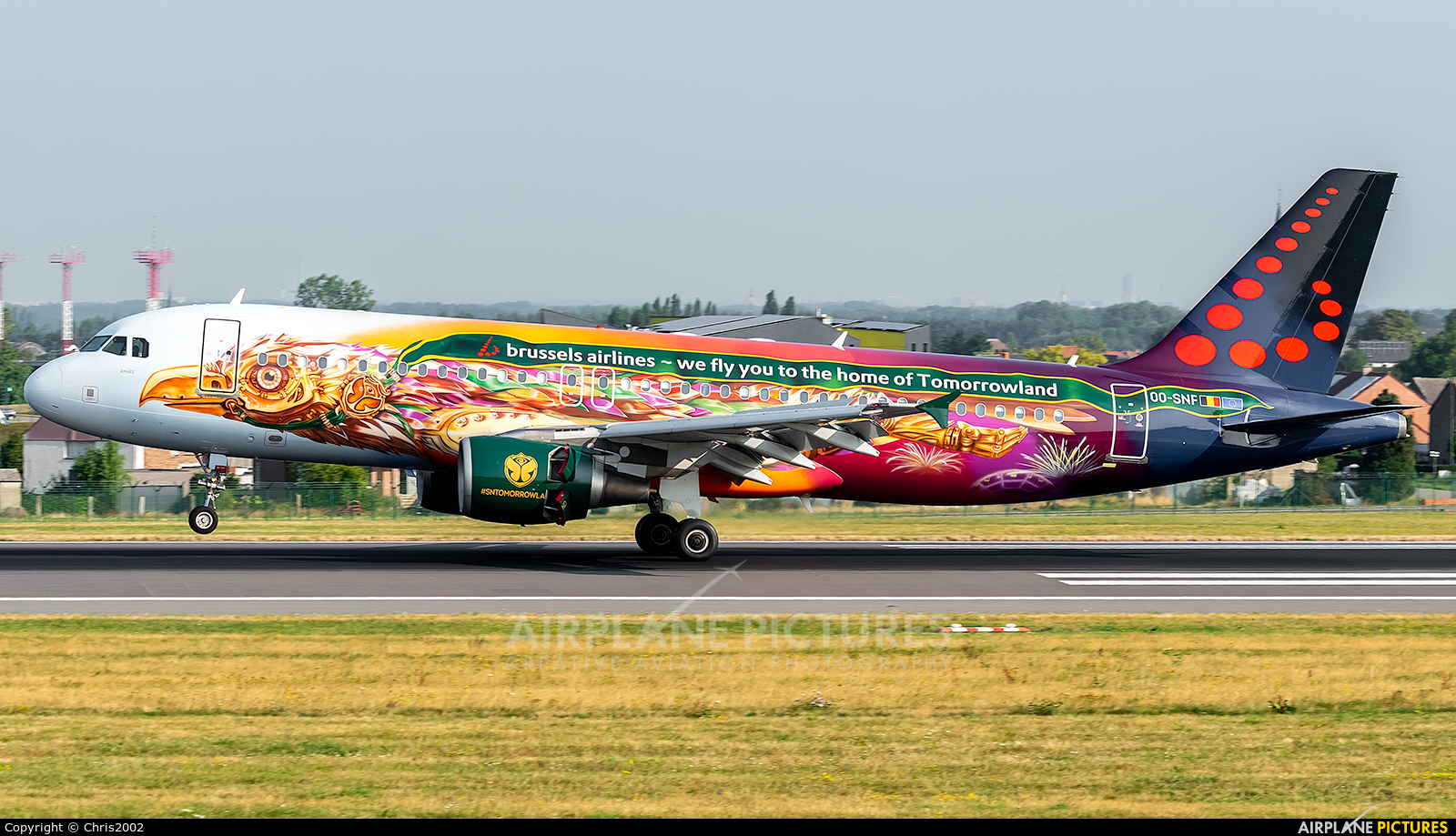 Brussels Airlines OO-SNF aircraft at Brussels - Zaventem