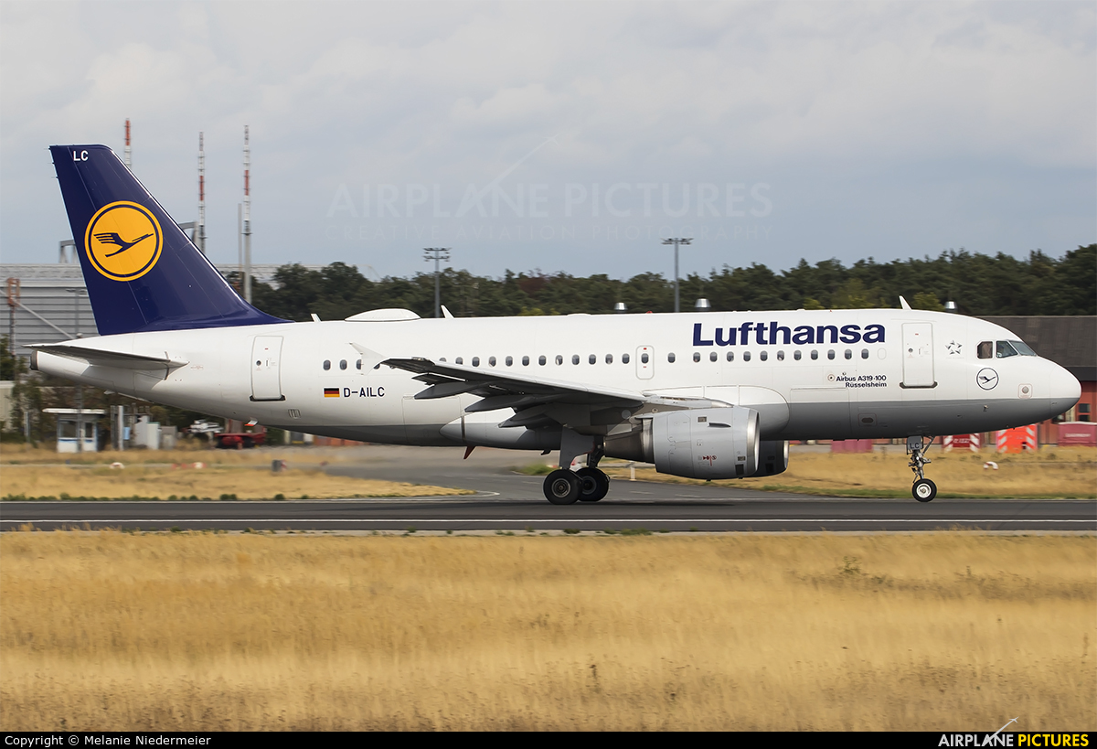Lufthansa D-AILC aircraft at Frankfurt