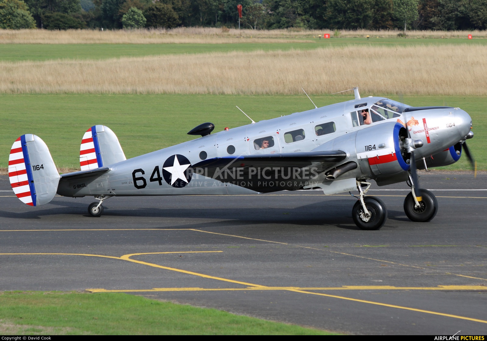 Private G-BKGL aircraft at Leicester