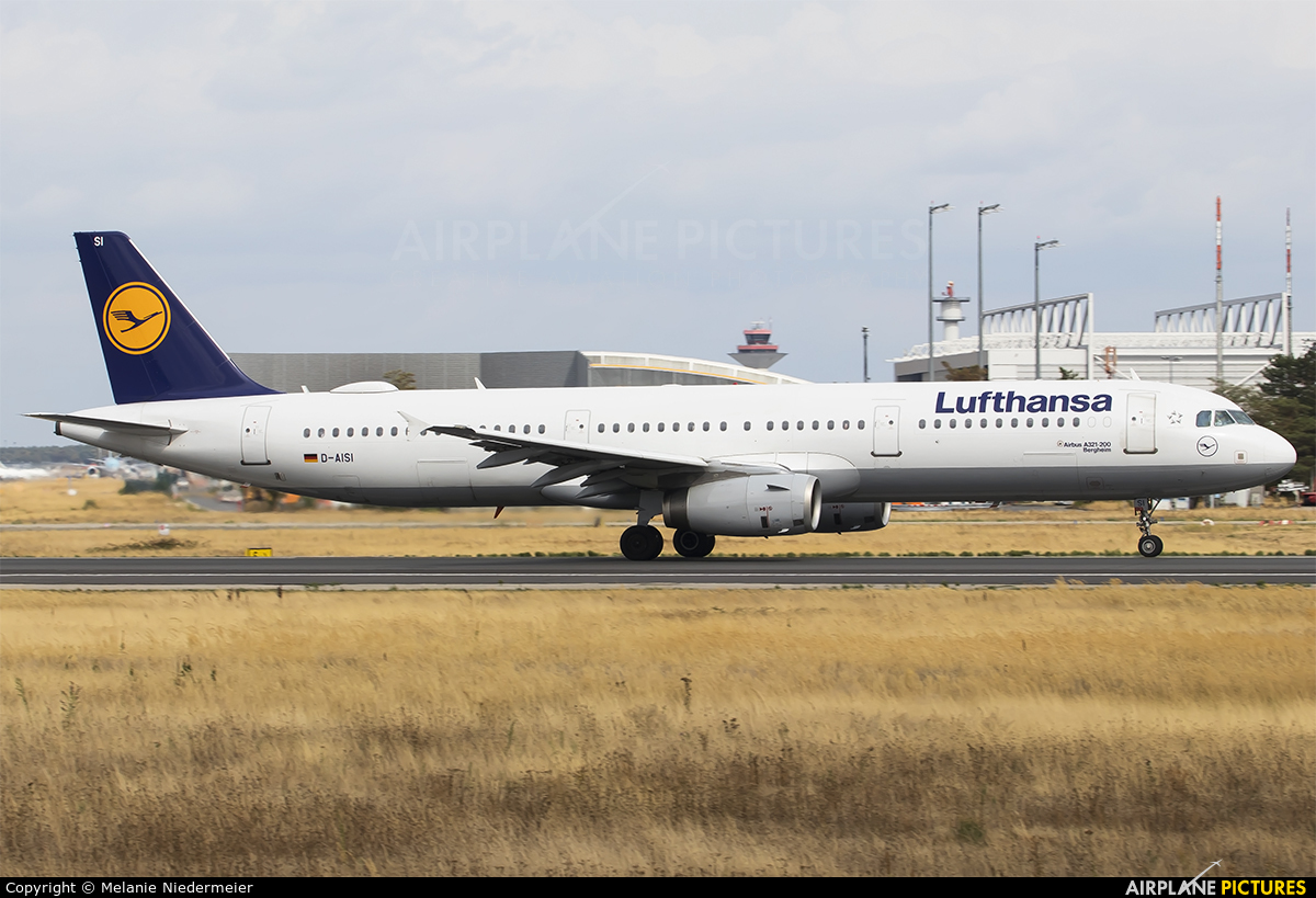 Lufthansa D-AISI aircraft at Frankfurt