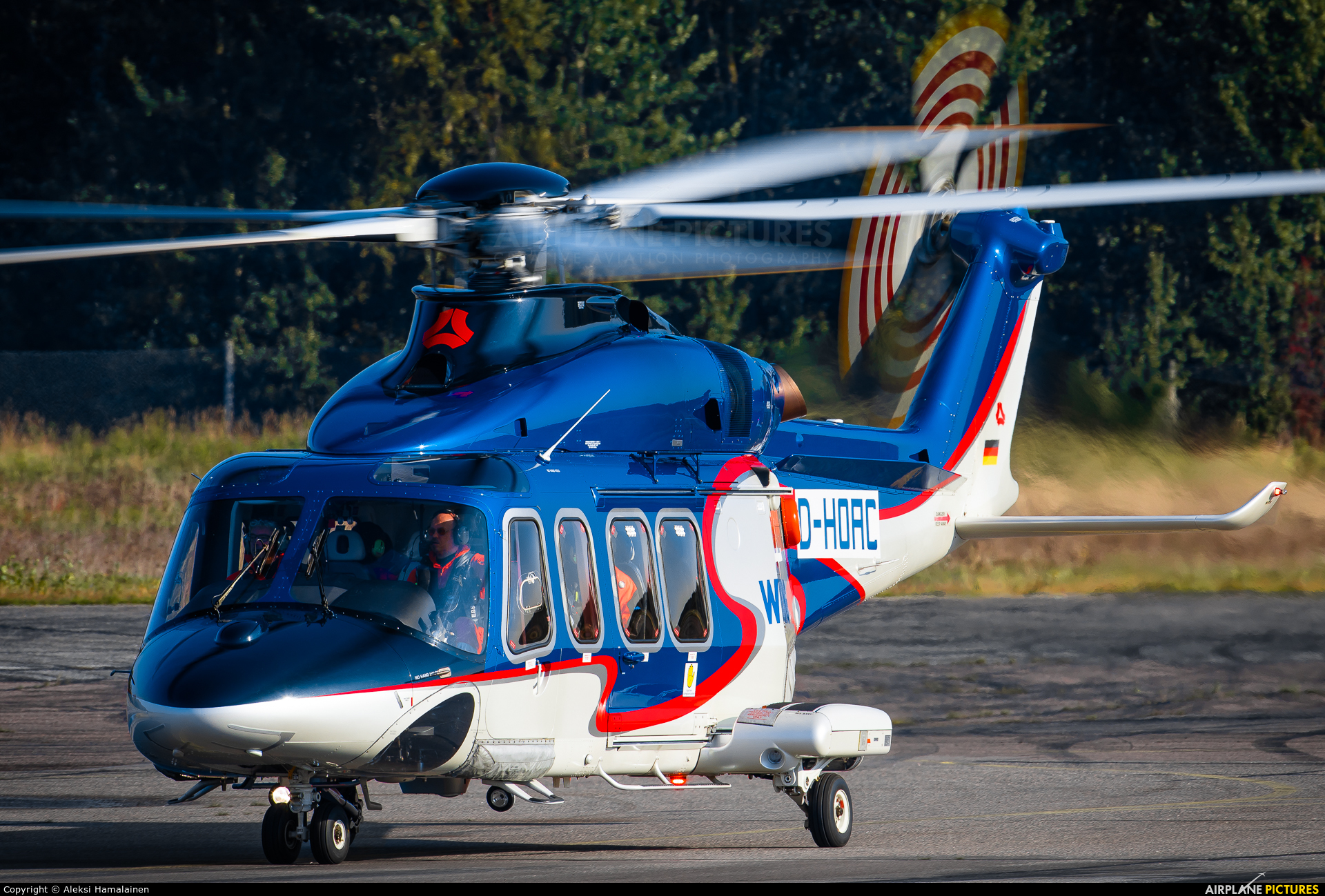 Wiking Helicopter Service D-HOAC aircraft at Helsinki - Malmi