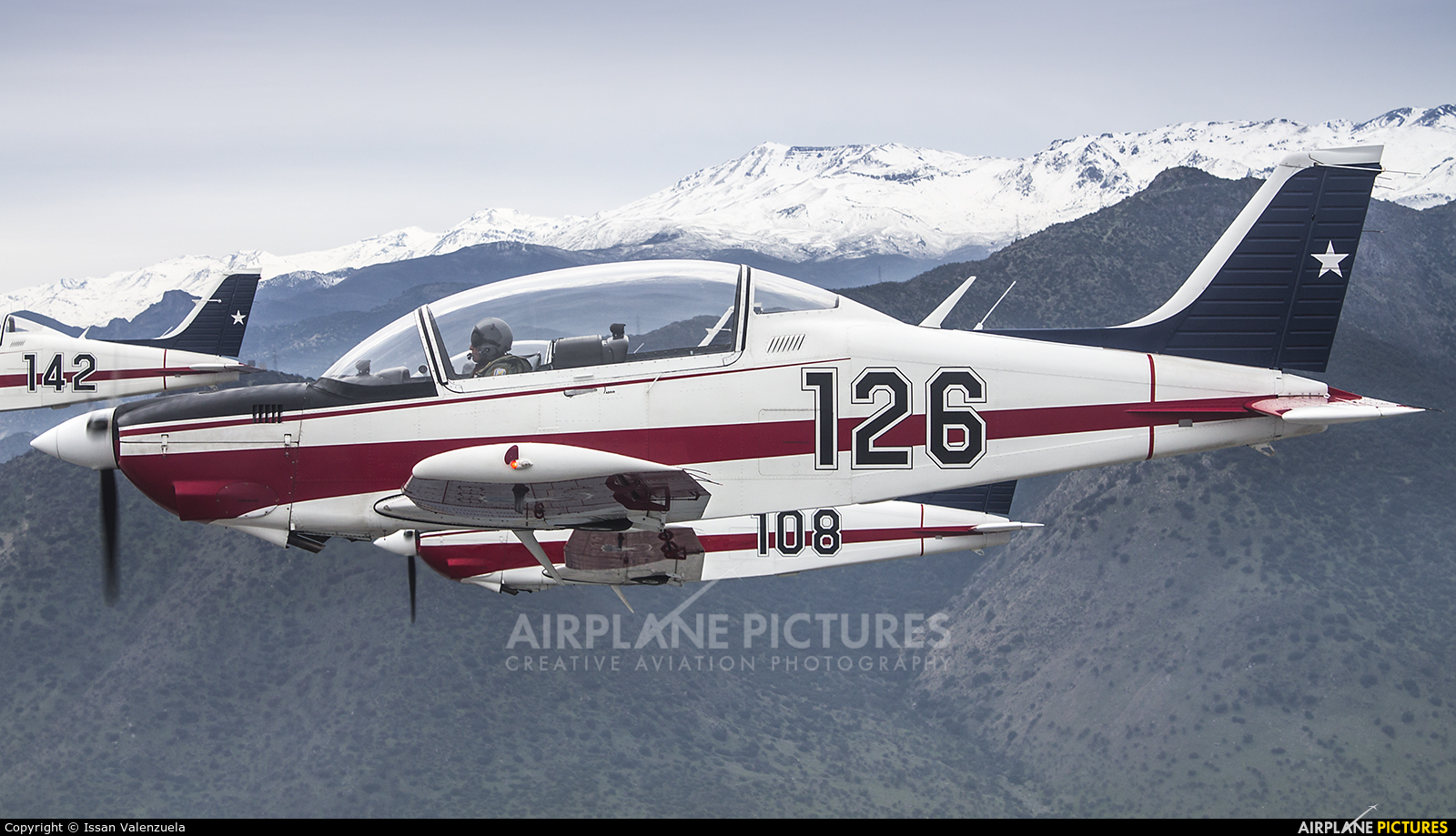 Chile - Air Force 126 aircraft at In Flight - Chile