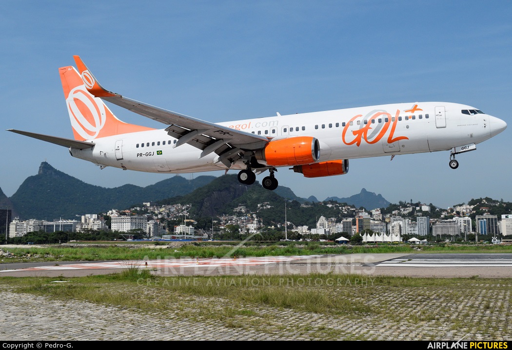 GOL Transportes Aéreos  PR-GGJ aircraft at Rio de Janeiro - Santos Dumont