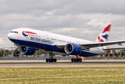 G-VIIS - British Airways Boeing 777-200 aircraft
