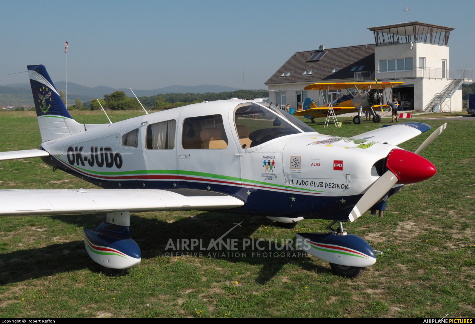 Private OK-JUD aircraft at Dubová