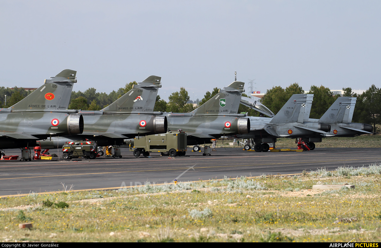 France - Air Force 615 aircraft at Albacete