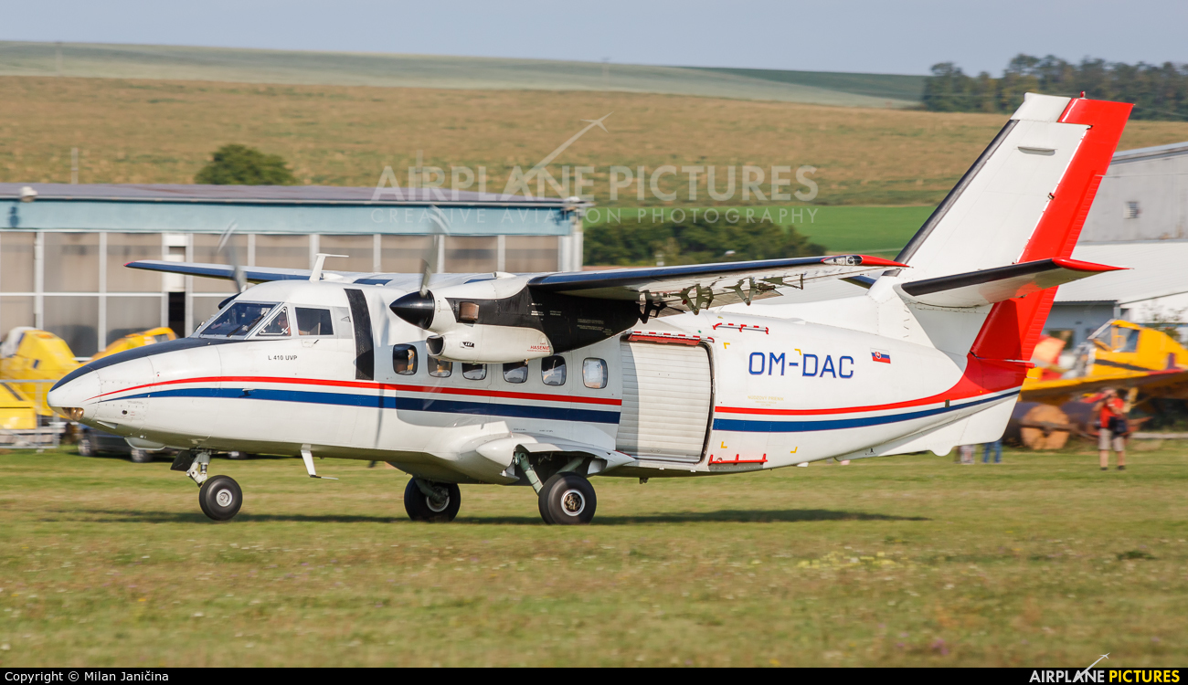 Private OM-DAC aircraft at Nitra