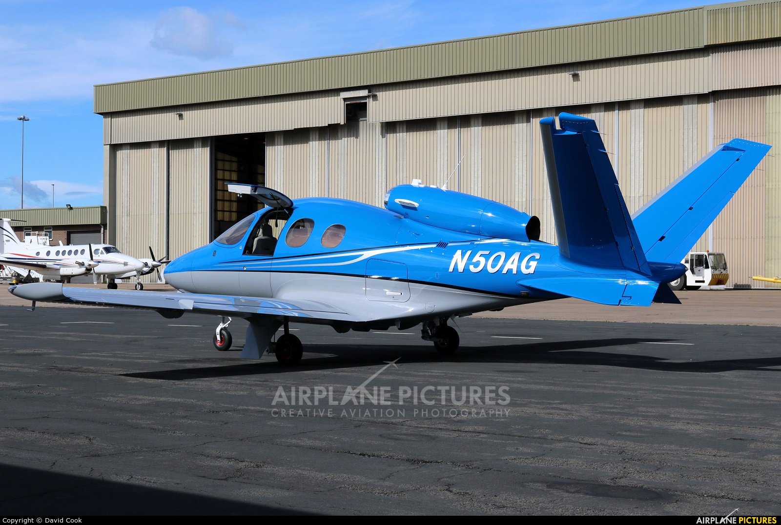 Private N50AG aircraft at East Midlands