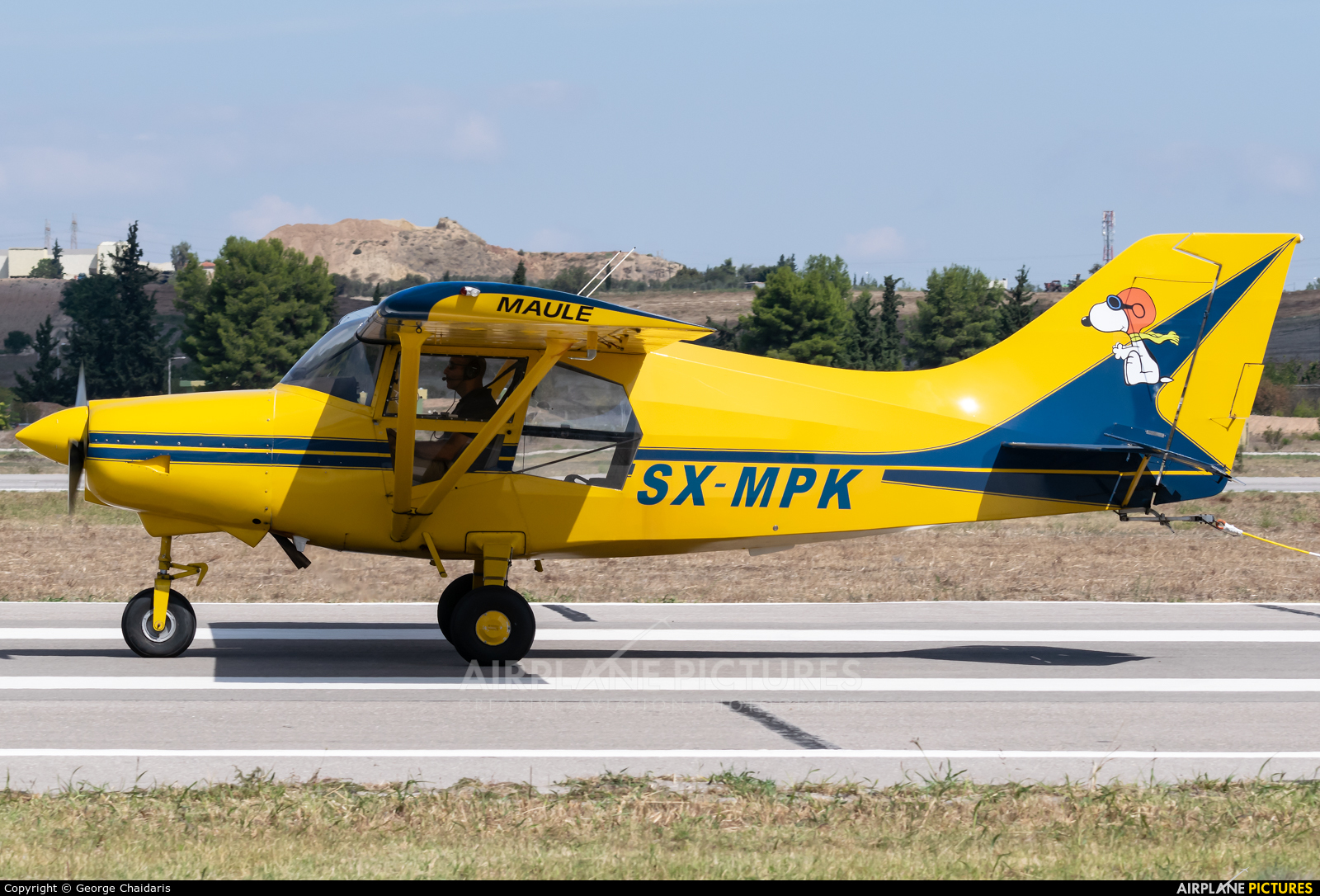 Private SX-MPK aircraft at Tanagra
