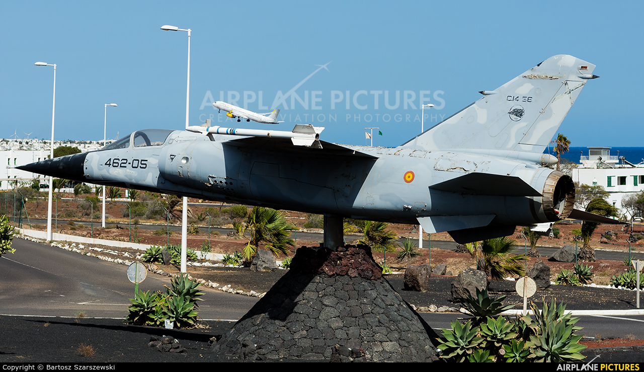 Spain - Air Force C.14-56 aircraft at Lanzarote - Arrecife