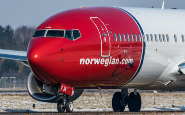 EI-FJN - Norwegian Air International Boeing 737-800
