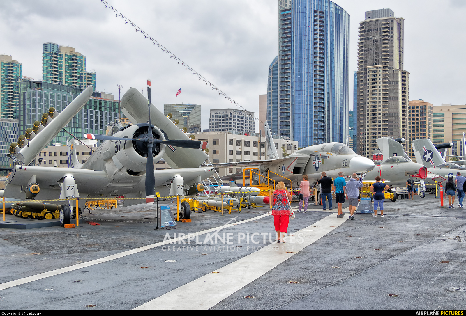 USA - Navy - aircraft at San Diego - USS Midway Museum