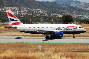 G-DBCE - British Airways Airbus A319