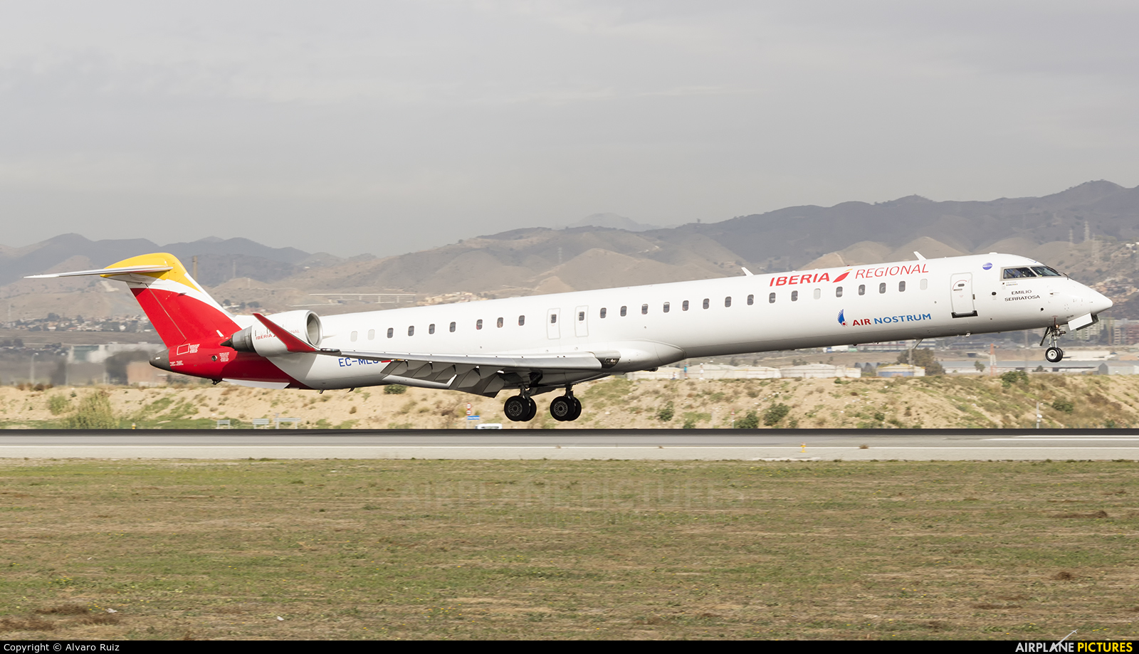 Air Nostrum - Iberia Regional EC-MLO aircraft at In Flight - Afghanistan