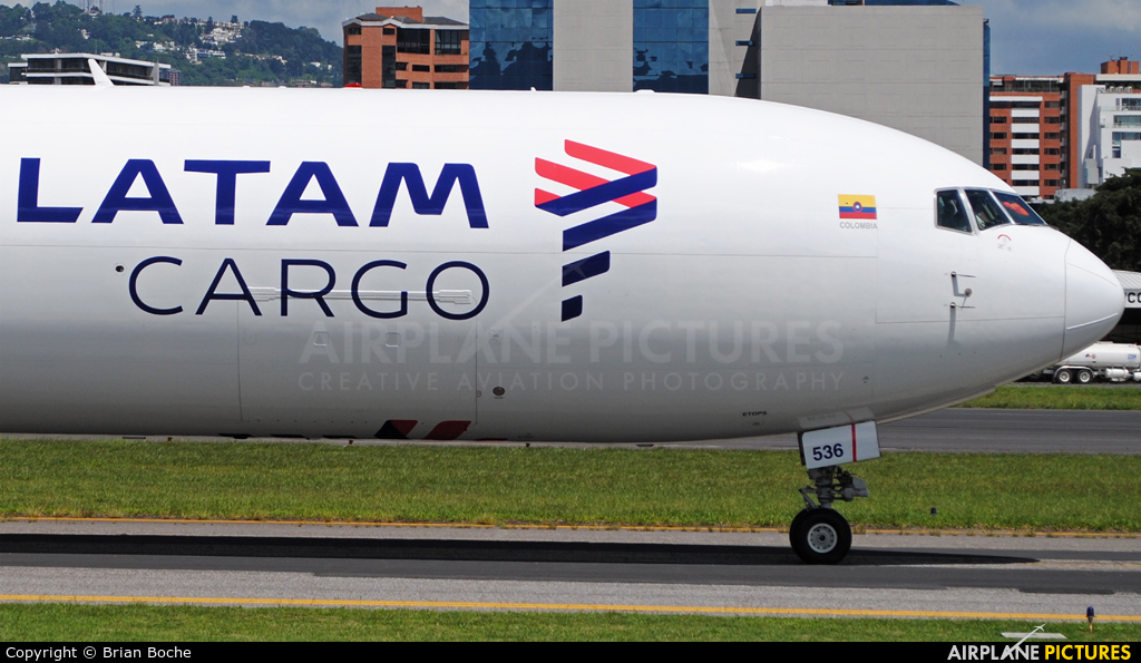 LATAM Cargo N536LA aircraft at Guatemala - La Aurora