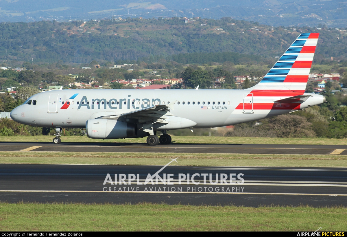 American Airlines N803AW aircraft at San Jose - Juan Santamaría Intl