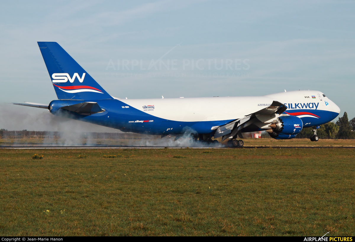 Silk Way Airlines VQ-BBH aircraft at Maastricht - Aachen