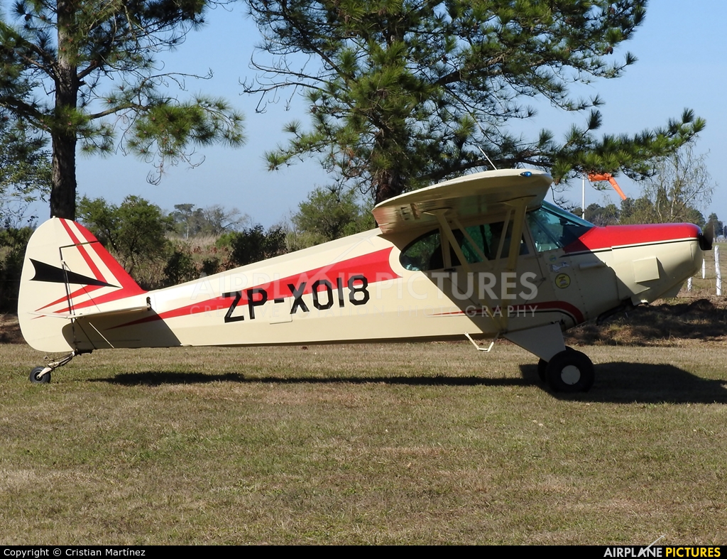 Private ZP-X018 aircraft at Santa Fe - Villa Ocampo
