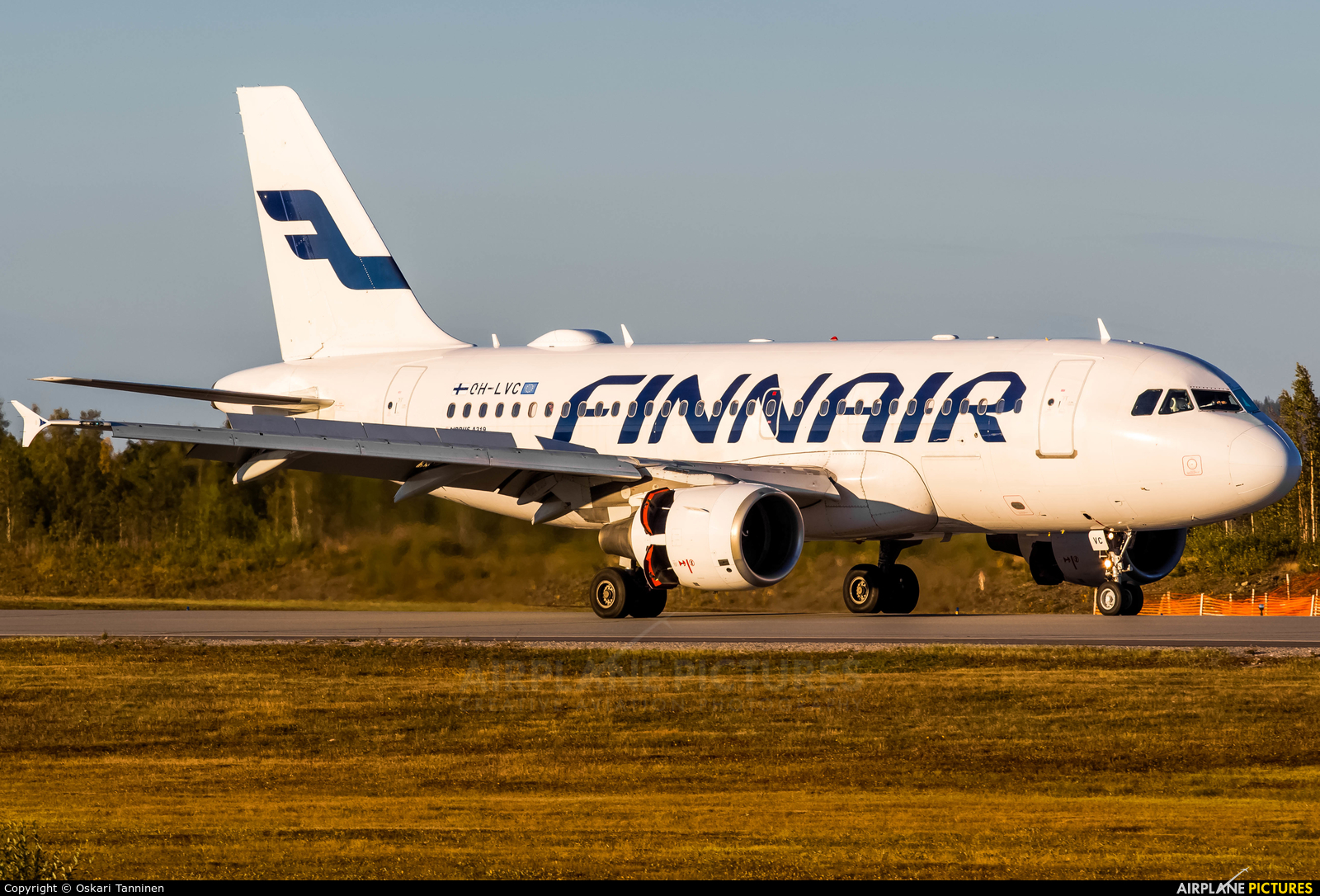 Finnair OH-LVC aircraft at Kittilä