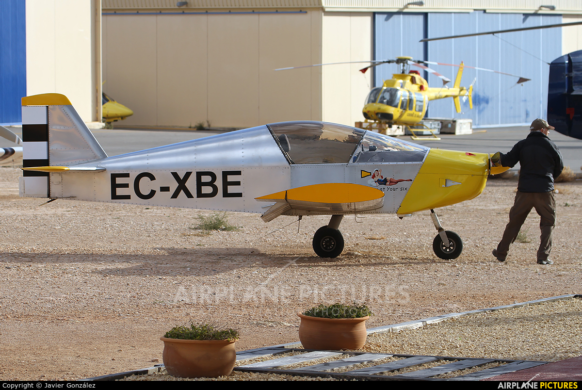 Private EC-XBE aircraft at Alicante - Muchamiel