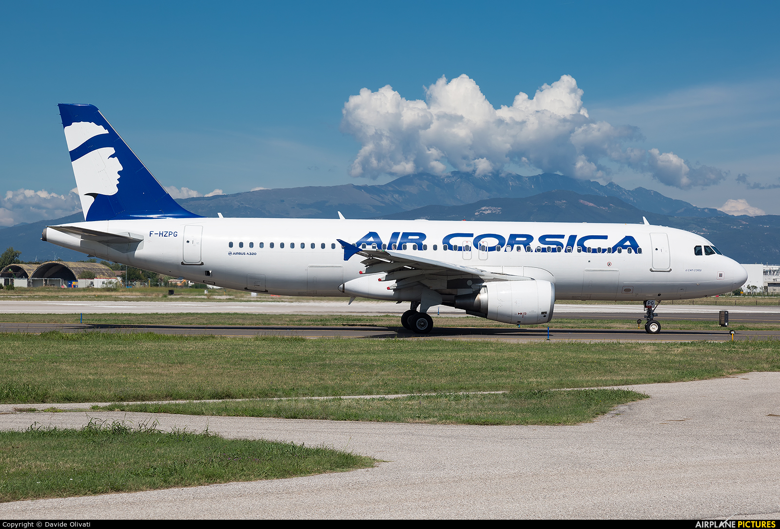 Air Corsica F-HZPG aircraft at Verona - Villafranca