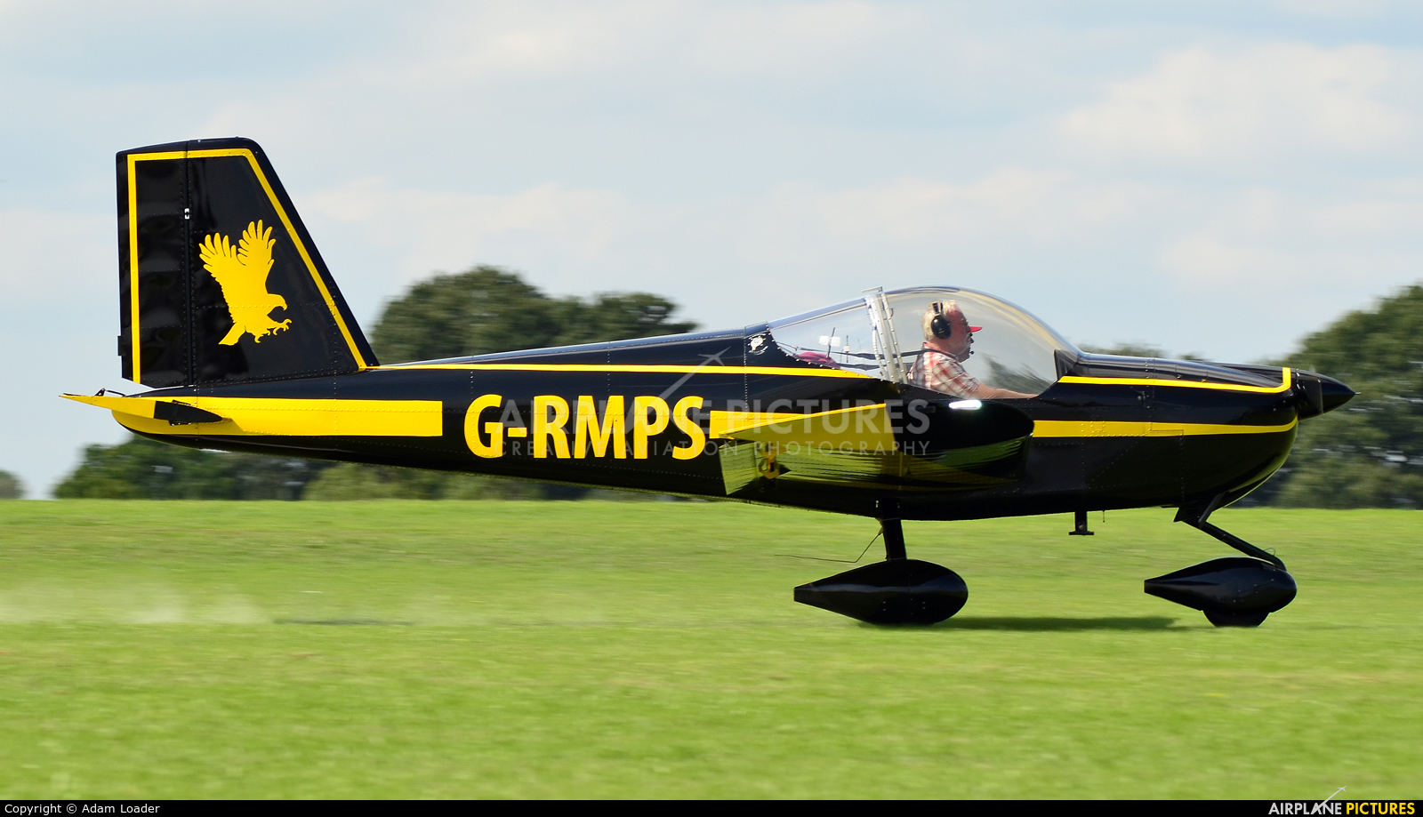 Private G-RMPS aircraft at Northampton / Sywell