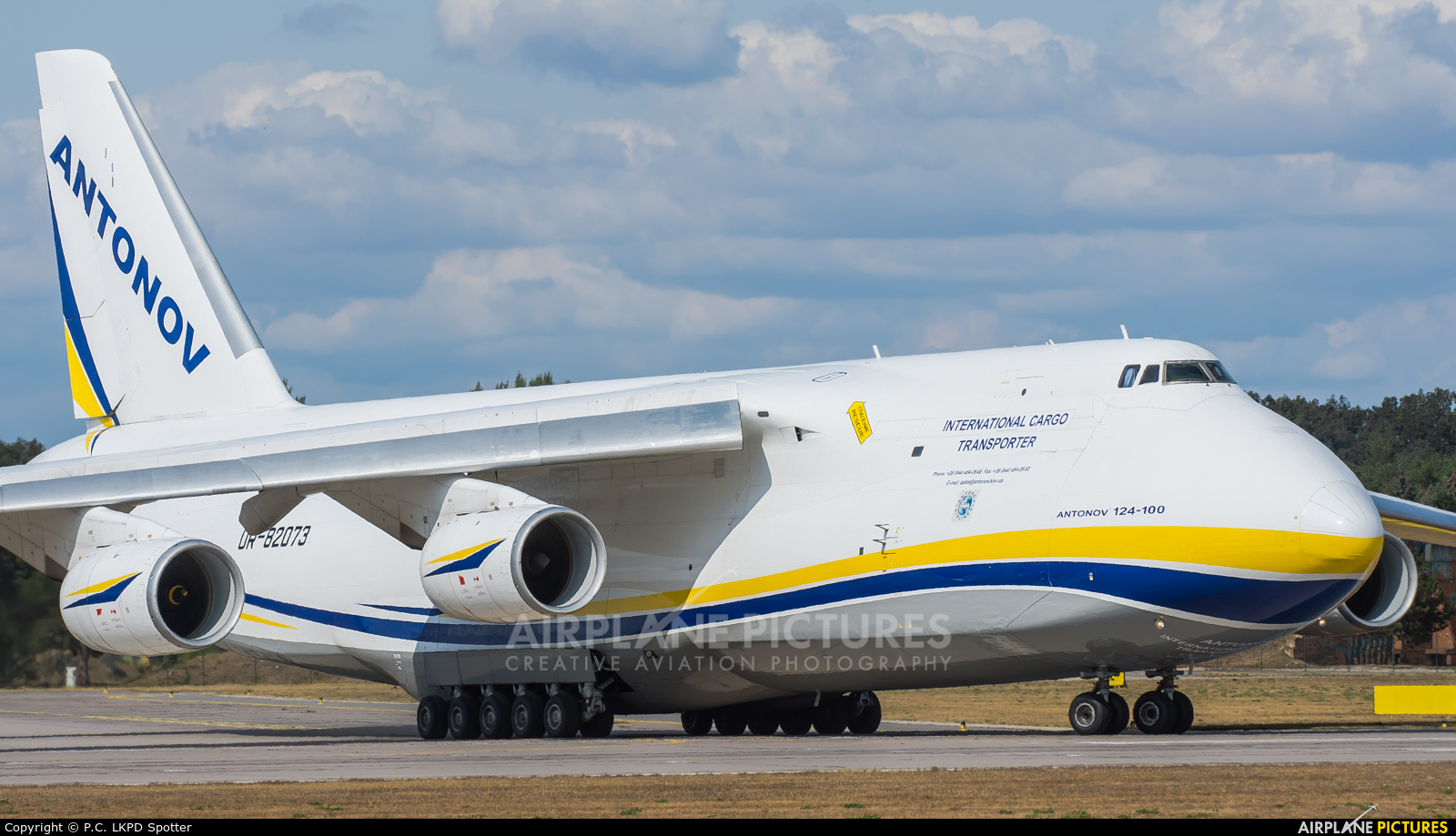 Antonov Airlines /  Design Bureau UR-82073 aircraft at Pardubice