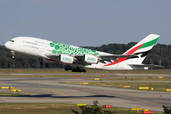 A6-EEZ - Emirates Airlines Airbus A380