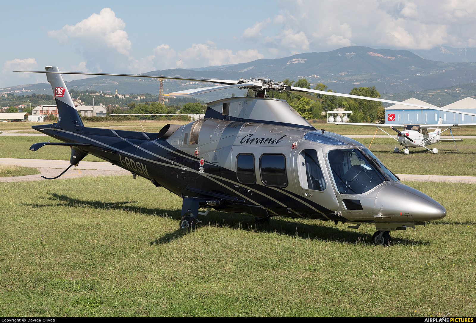 Private I-RDSN aircraft at Verona - Boscomantico