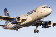 N645NK - Spirit Airlines Airbus A320 aircraft