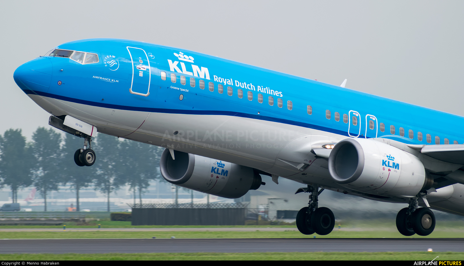 KLM PH-HSD aircraft at Amsterdam - Schiphol