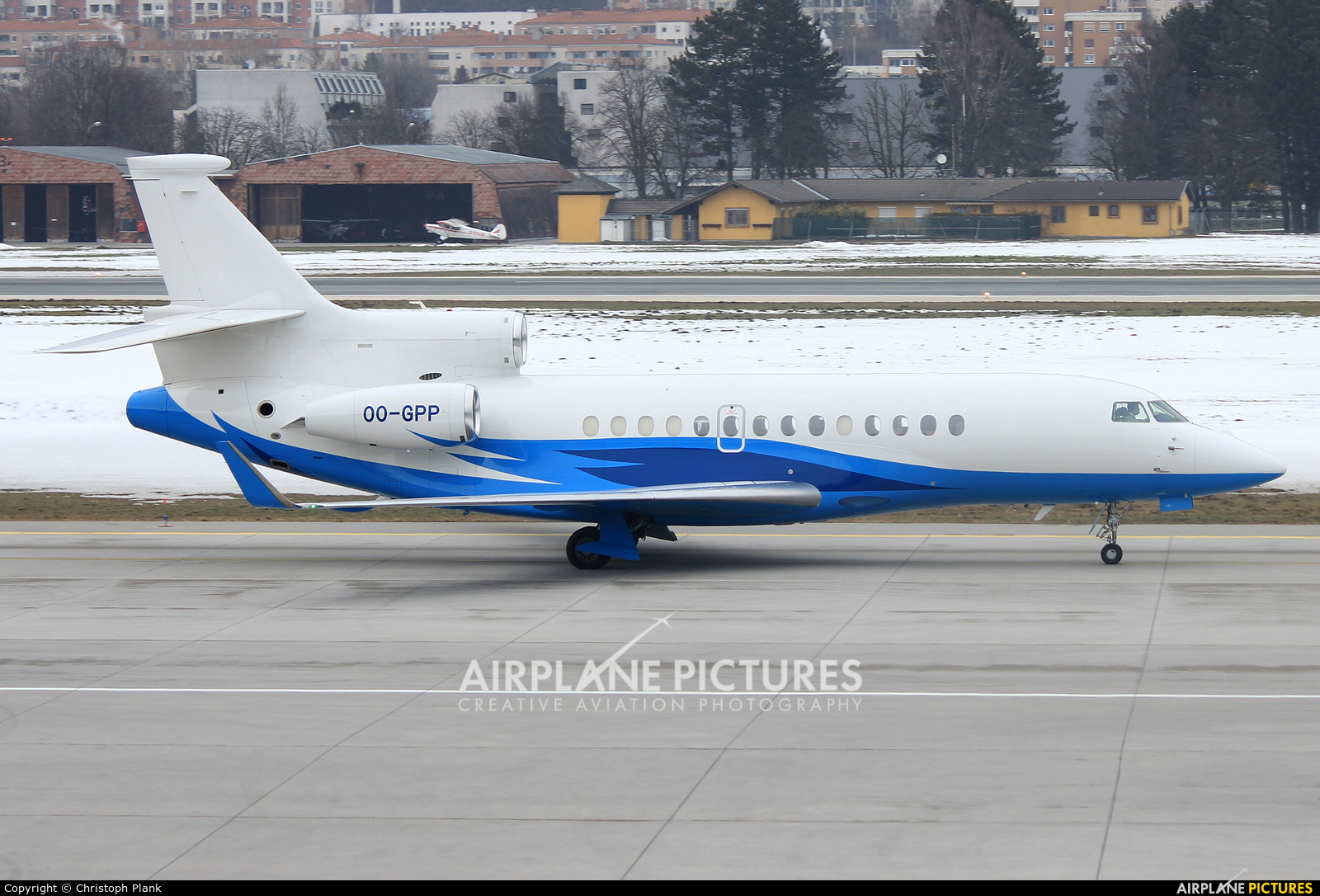 Abelag Aviation OO-GPP aircraft at Innsbruck