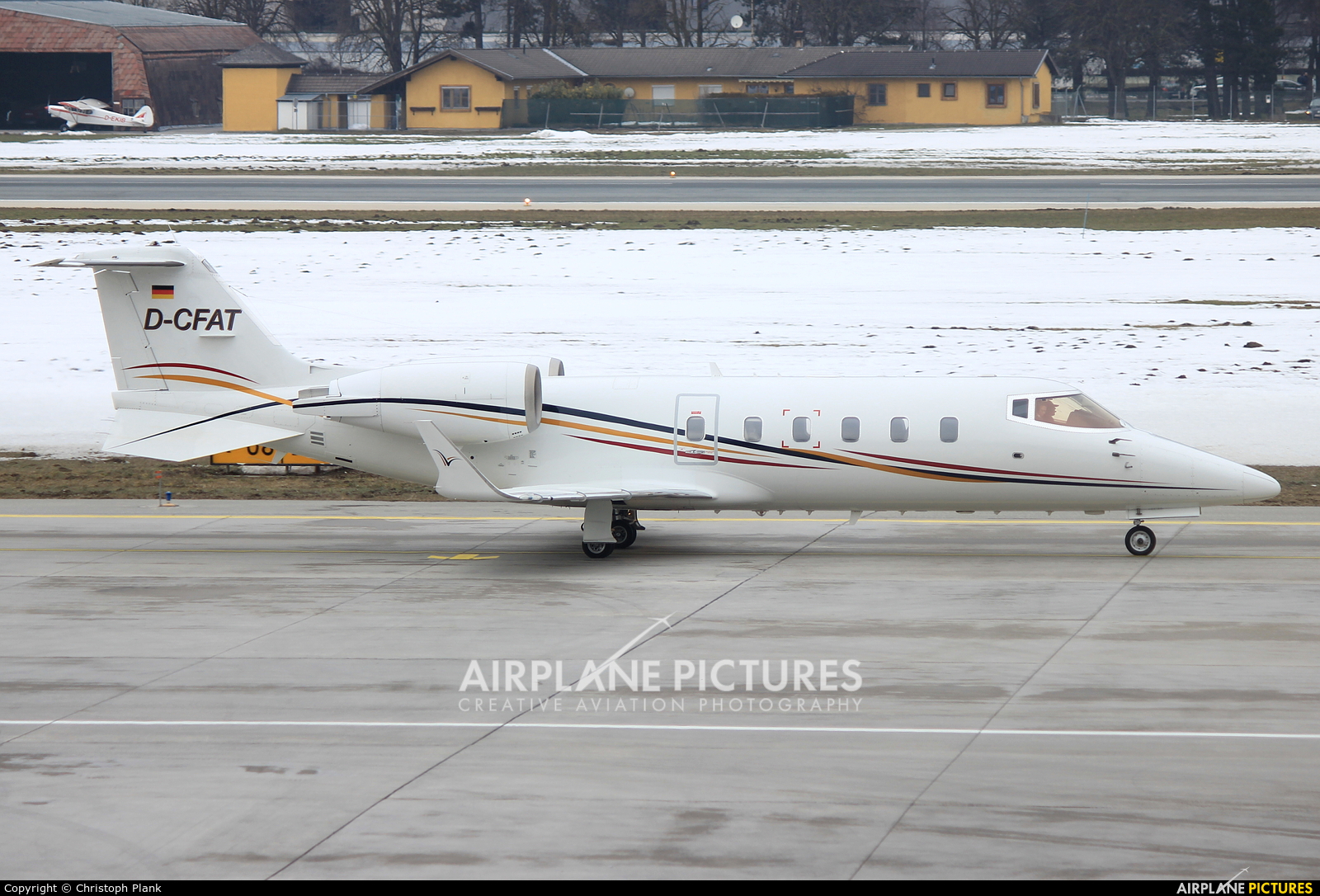 FAI Rent-A-Jet D-CFAT aircraft at Innsbruck
