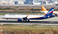 VP-BTH - Aeroflot Airbus A321 aircraft