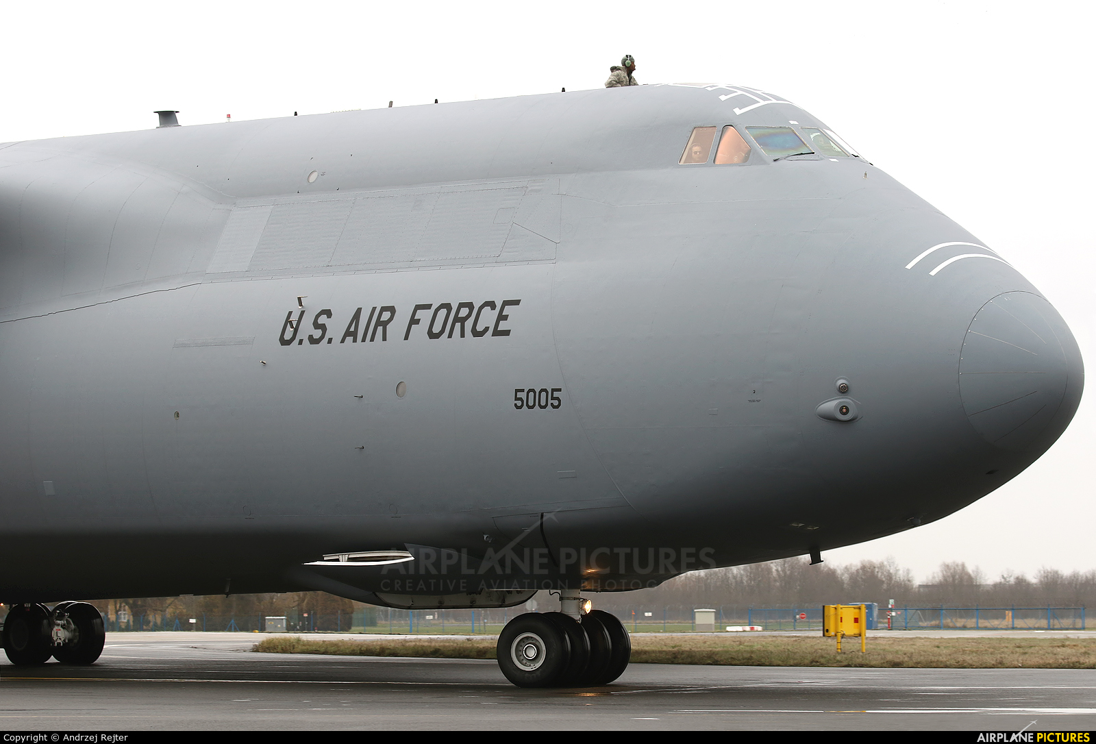 USA - Air Force 85-0005 aircraft at Wrocław - Copernicus