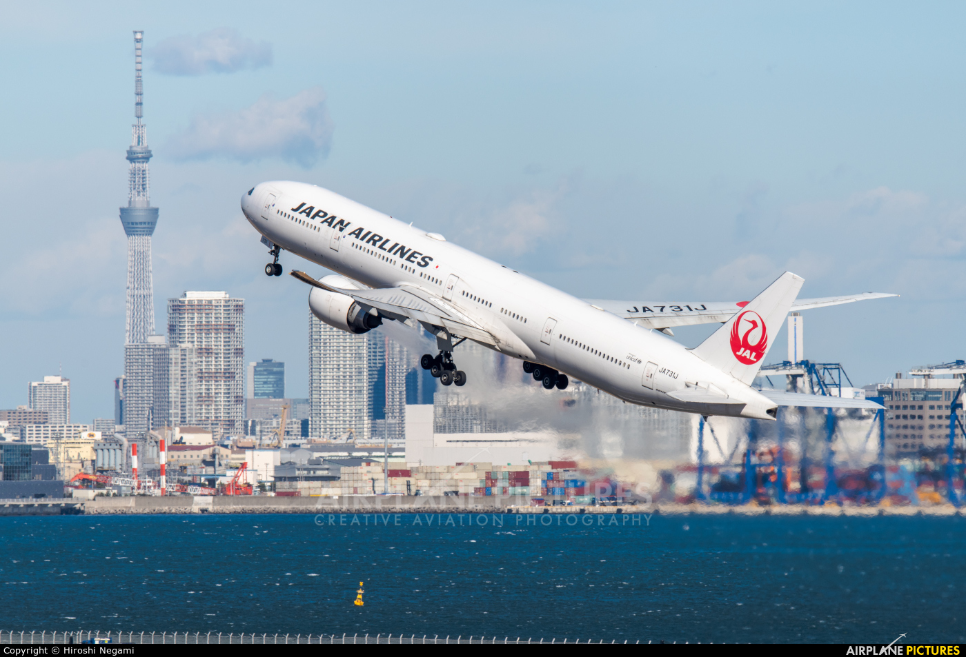 JAL - Japan Airlines JA731J aircraft at Tokyo - Haneda Intl