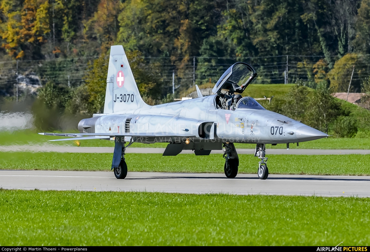 Switzerland - Air Force J-3070 aircraft at Meiringen