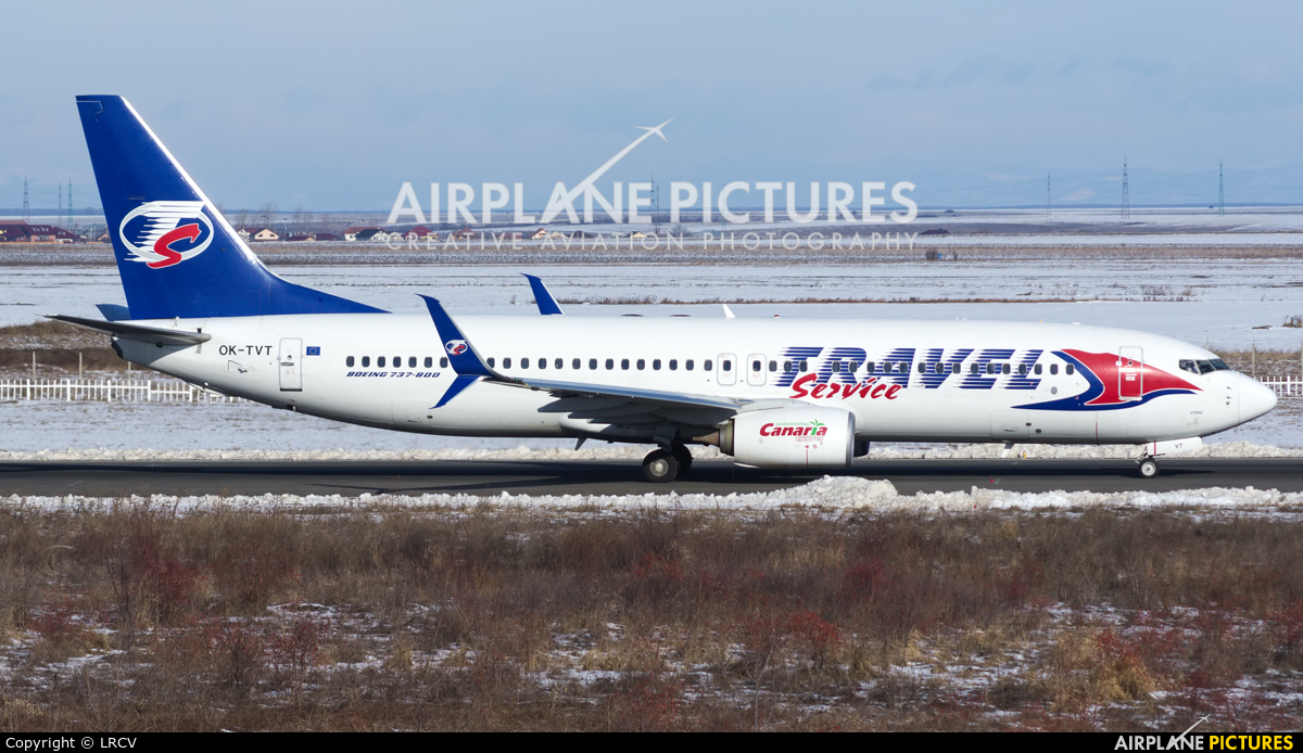 Travel Service OK-TVT aircraft at Craiova